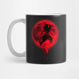 Samurai Moon Mug